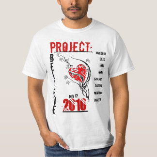 T-shirt Le projet croient la finale
