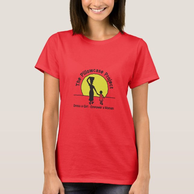 T-shirt Le projet de taie d'oreiller (Devant)