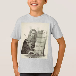 T-shirt Le prophète Moïse avec les tablettes de la loi
