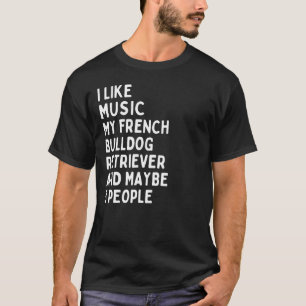 T-shirt Le propriétaire français de Chien à Chien Dit :