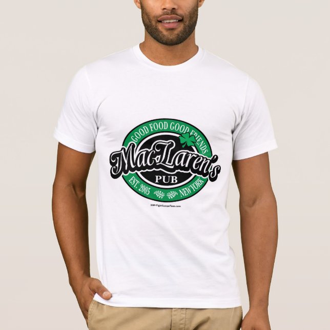 T-shirt Le Pub de MacLaren (Devant)