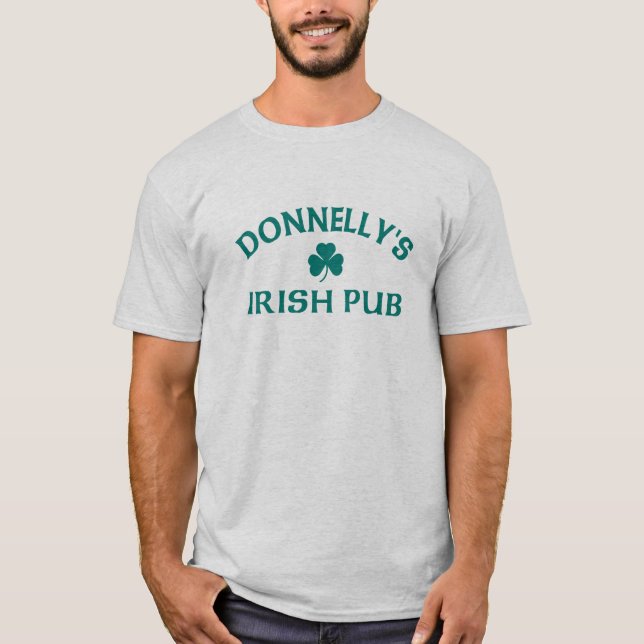 T-shirt Le pub irlandais de Donnelly  (Devant)