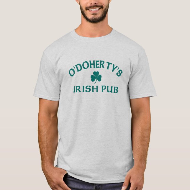 T-shirt Le Pub Irlandais O'Doherty  (Devant)