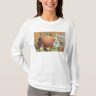 T-shirt Le pudding de Noël
