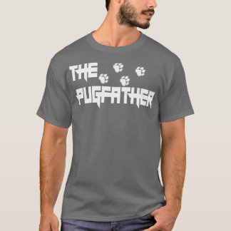 T-shirt Le Pugfather Carlin Papa Fête des pères Carlin Ama