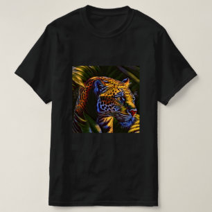 T-shirt Le puissant Jaguar, un prédateur de la jungle