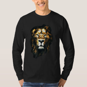 T-shirt Le puissant Lion pour les hommes et les femmes - T