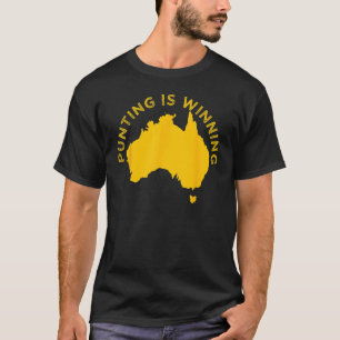 T-shirt Le puning drôle est en train de gagner la carte de