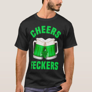 T-shirt Le pyjama de la St Patrick Cheers Feckers Irish Dr