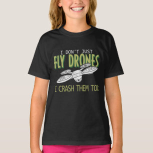 T-shirt Le Quadcopter Multirotor Du Pilote De Drone Les A 