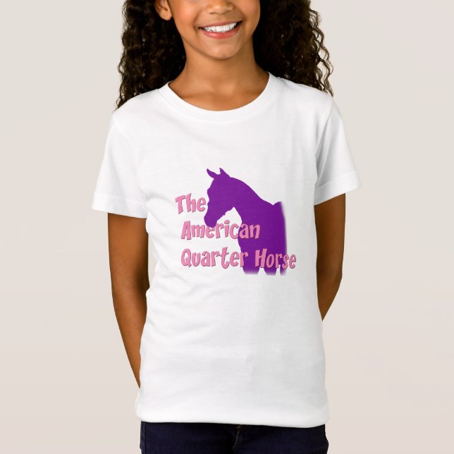 T-Shirt Le Quartier Américain Horse Girls Tee (Devant)