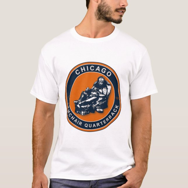 T-shirt Le quartier des fauteuils - Fans de football de Ch (Devant)