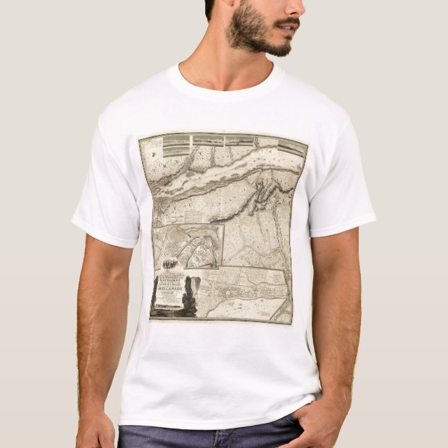 T-shirt Le Québec, Canada (Devant)