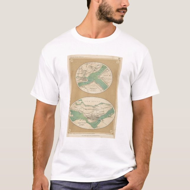 T-shirt Le Québec et ses environnements (Devant)