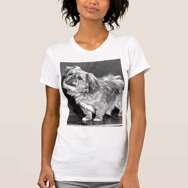 T-shirt Le Quizzicle Pekingese (Devant)