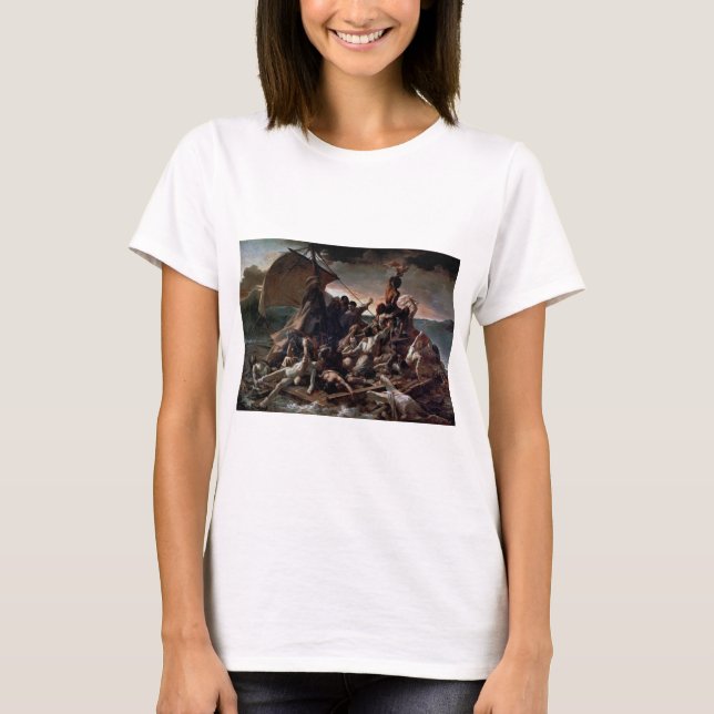 T-shirt Le radeau de la Méduse, Theodore Gericault (Devant)