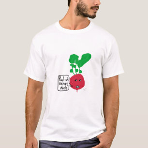 T-shirt Le radis déplace la chemise