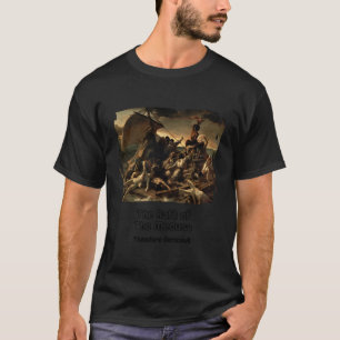 T-shirt Le Raft De La Méduse Avec Lunettes De Soleil