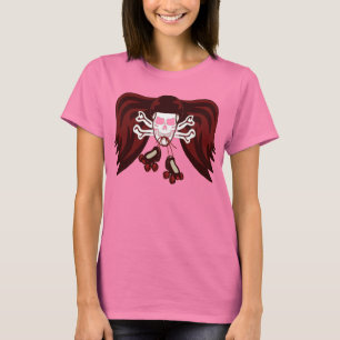 T-shirt Le raie ou meurent avec des ailes d'ange