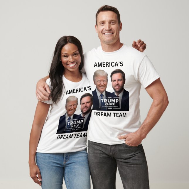T-shirt Le rallye Trump de l'équipe américaine de rêve 202 (Unisexe)