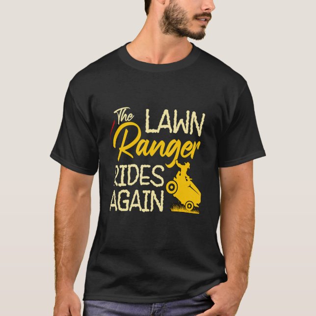 T-shirt Le Ranger De La Pelouse Fait De Nouveau De L'Entra (Devant)