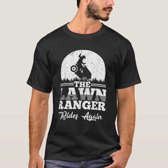 T-shirt Le Ranger De La Pelouse Fait De Nouveau De Mignons (Devant)