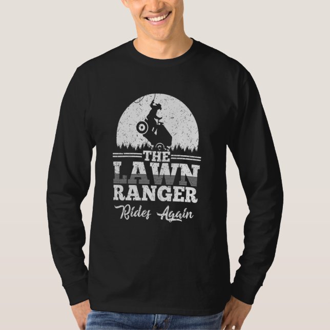 T-shirt Le Ranger De Pelouse Ride Encore Une Cute Gardienn (Devant)