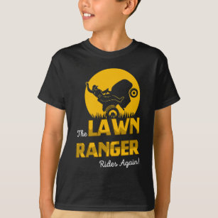 T-shirt Le Ranger De Pelouse Se Déplace De Nouveau - Tract
