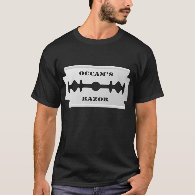 T-shirt Le rasoir II d'Occam (Devant)