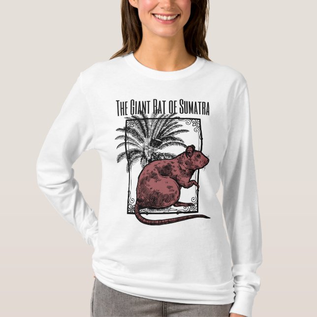 T-shirt Le Rat géant de Sumatra Holmesian Sherlock Holmes (Devant)
