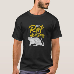 T-shirt Le Rat King Funny Rat Propriétaire Vintage