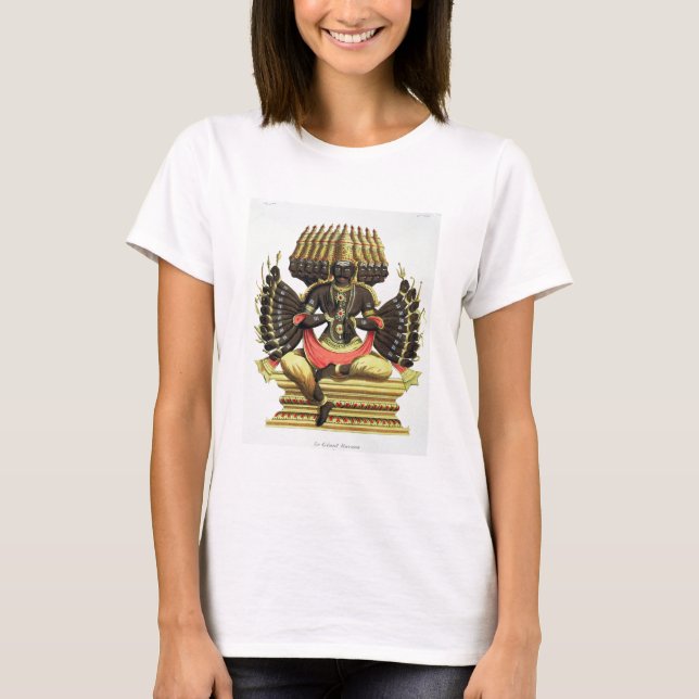 T-shirt Le Ravana géant (litho coloré) (Devant)