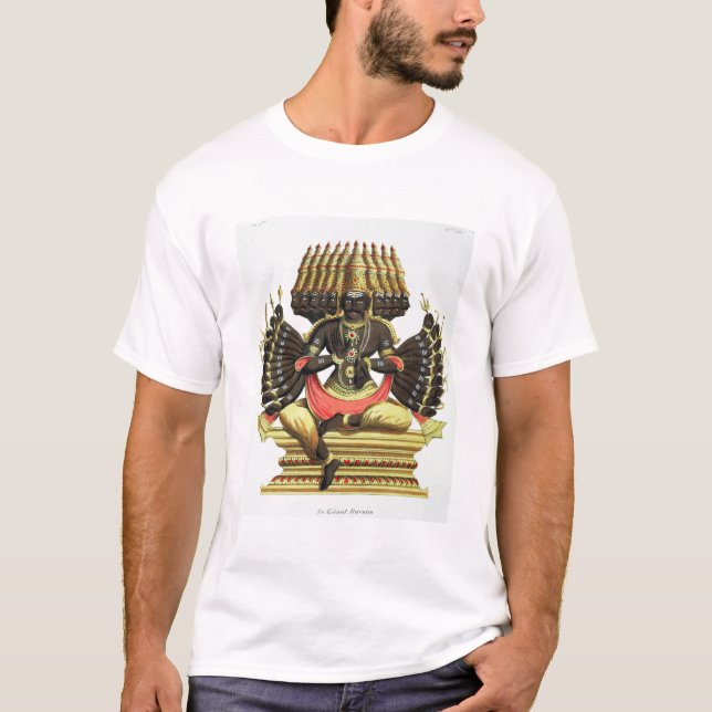 T-shirt Le Ravana géant (litho de couleur) (Devant)