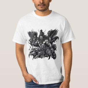 T-shirt "Le rayon de Shiva et l'aigle cryptique"
