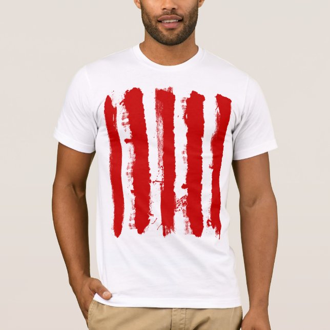 T-shirt Le rebelle barre la chemise (Devant)