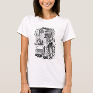 T-shirt Le récepteur des impôts, après une gravure sur