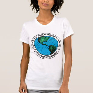 T-shirt Le Réchauffement climatique Fabriqué Manifestement