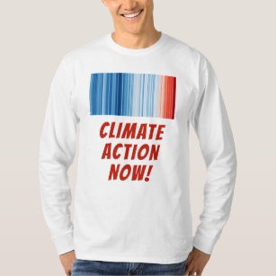 T-shirt Le réchauffement climatique freine le changement c