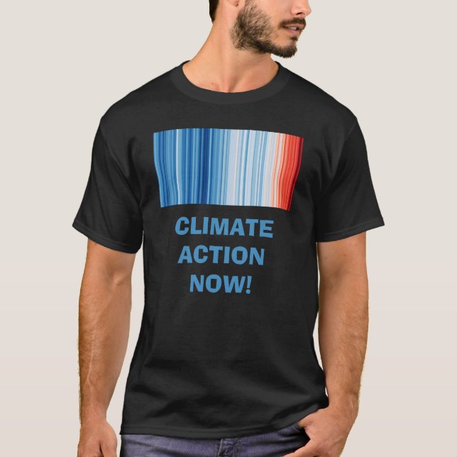 T-shirt Le Réchauffement climatique freine le changement c (Devant)