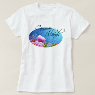 T-shirt Le récif des îles Caïmans