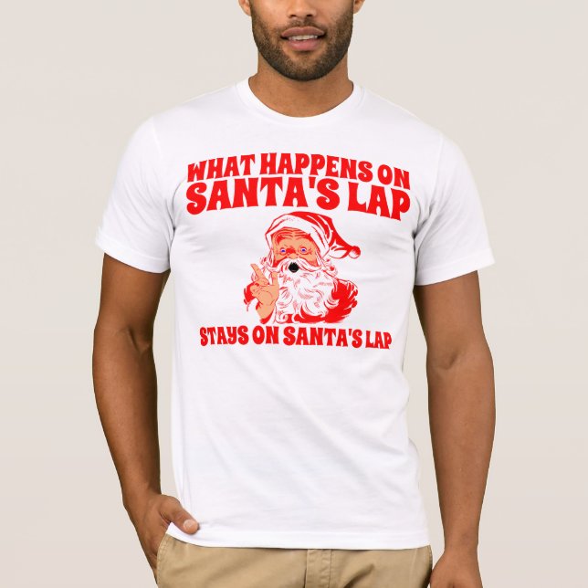 T-shirt Le recouvrement de Père Noël (Devant)