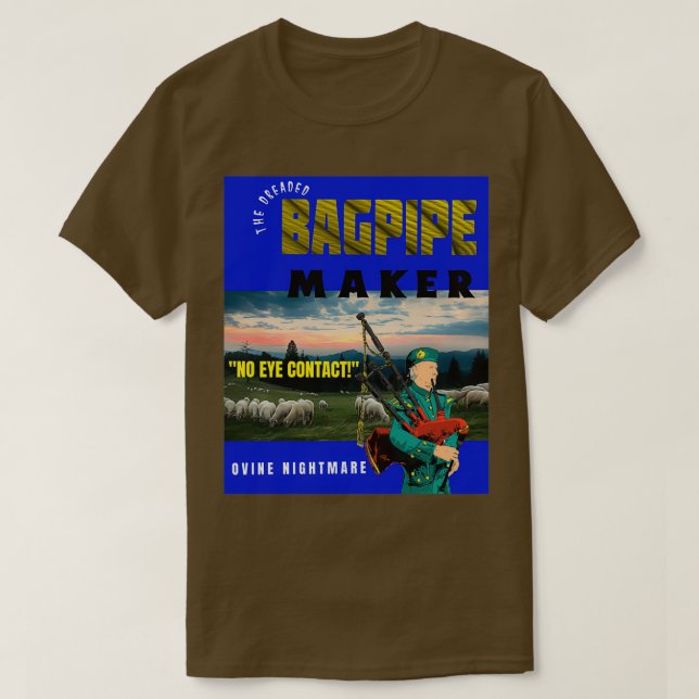 T-shirt Le redoutable fabricant de tuyaux (Design devant)