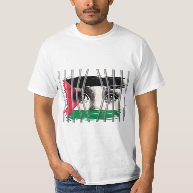 T-shirt Le regard qui dissout l'acier. (Devant)