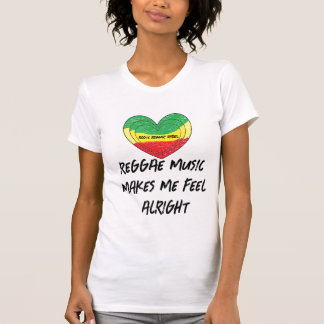 T-shirt Le Reggae Me Fait Me Sentir Bien