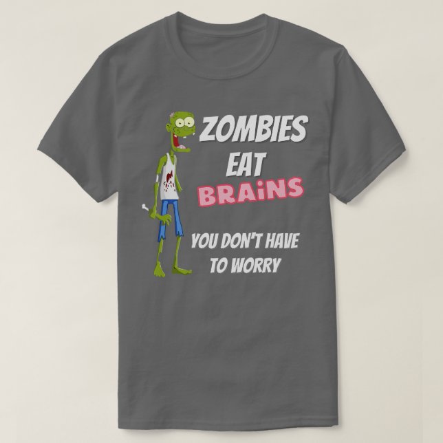 T-shirt Le régime zombie (Design devant)