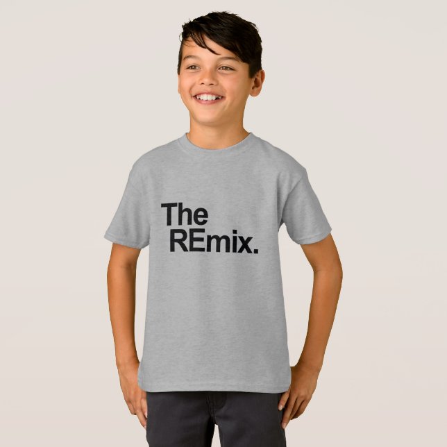 T-SHIRT LE REMÉLANGE (Devant entier)