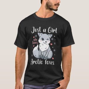 T-shirt Le renard arctique est un amoureux des renards arc