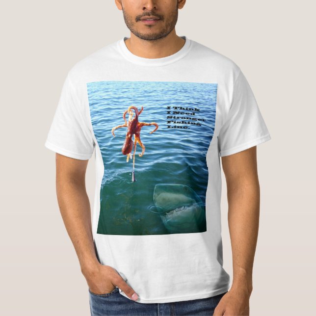 T-shirt Le Requin Drôle Veut La Poutarde, (Devant)