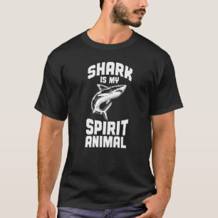 T-shirt Le requin est mon esprit animal