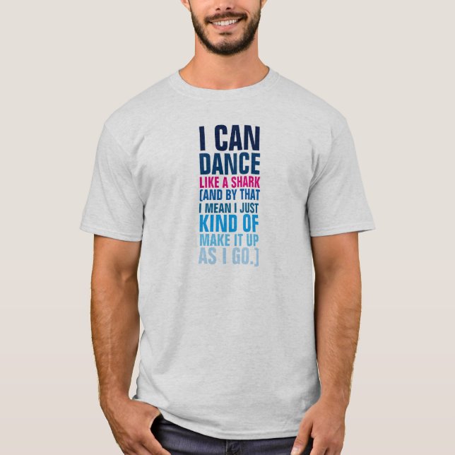 T-shirt Le requin gauche II (Devant)